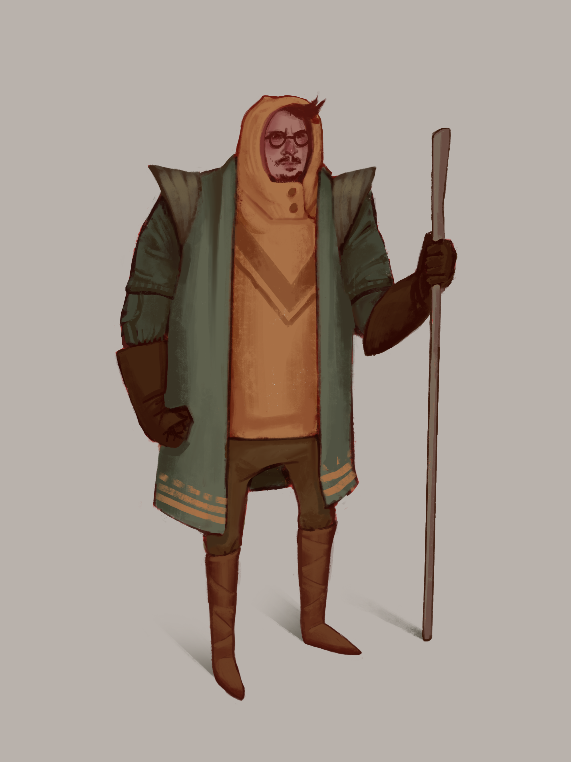 Abstract i (2024) / Procreate